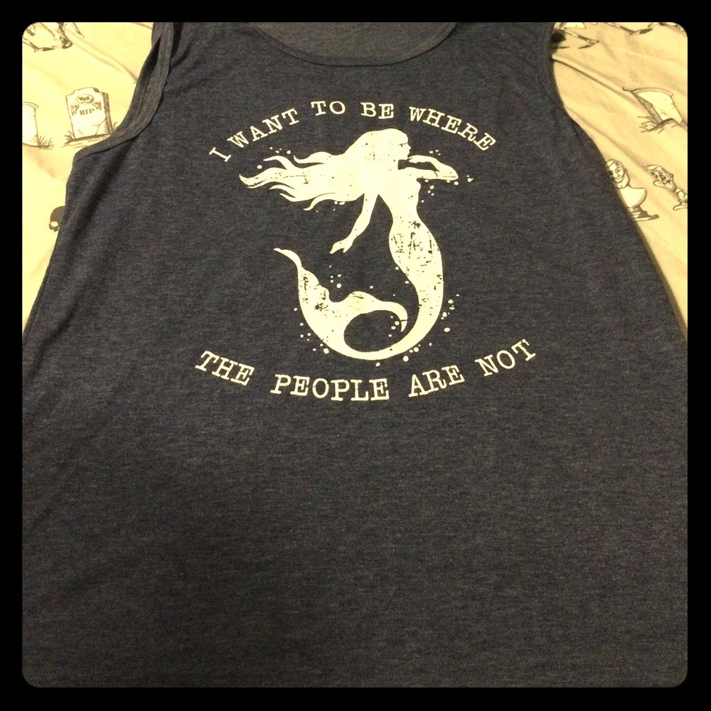 Disney Little Mermaid Parody Tank